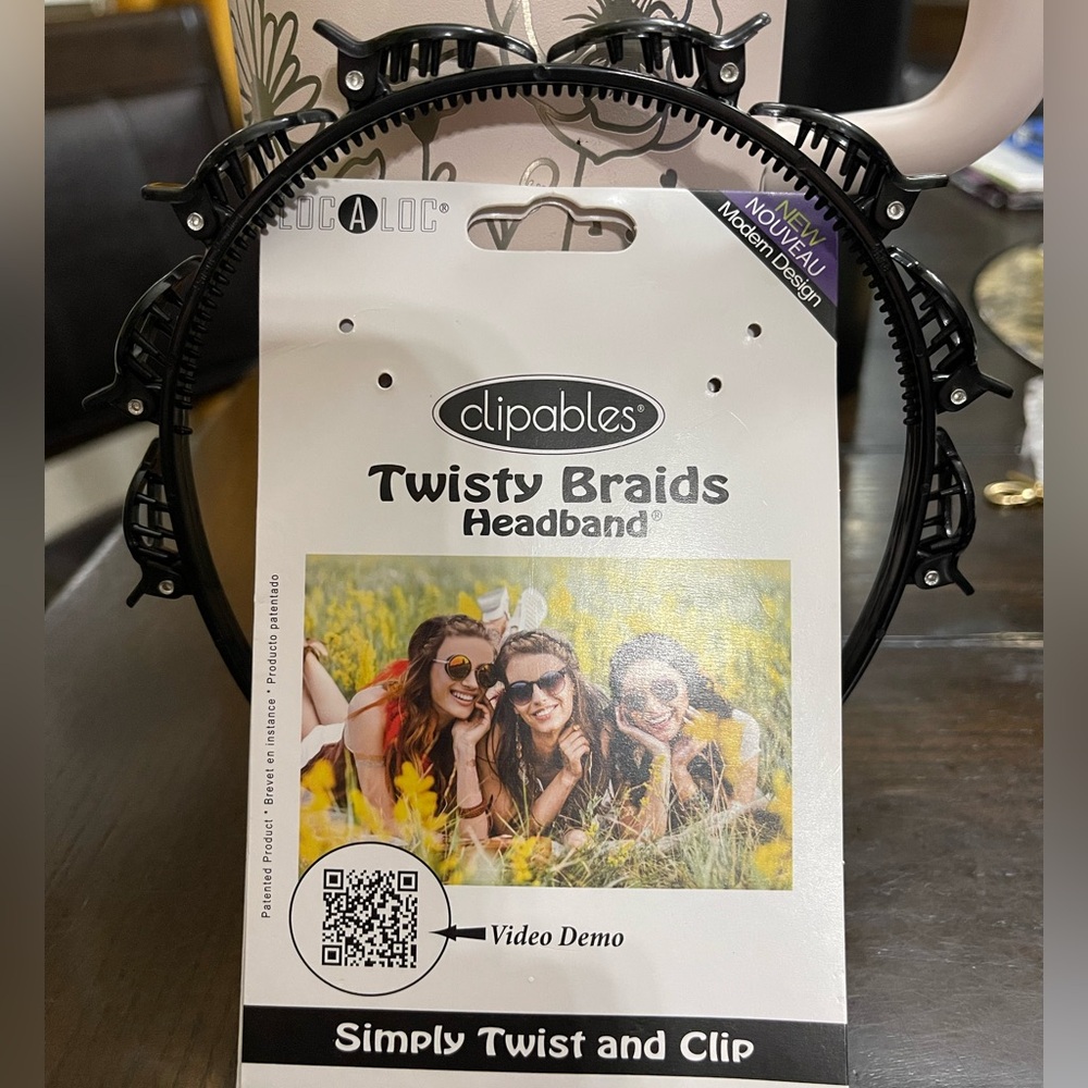 Clipables Twisty Braids Headband